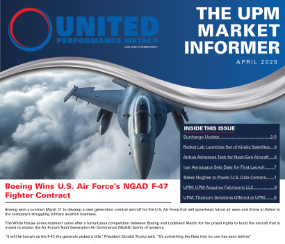 April 2025 Market Informer & Surcharge Update