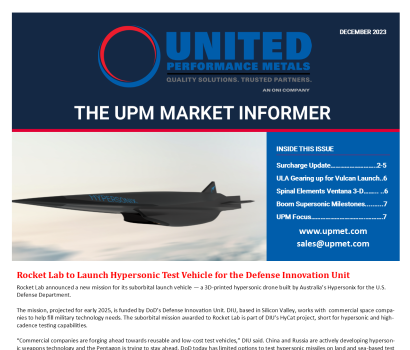 DECEMBER SURCHARGE UPDATE AND MARKET NEWS